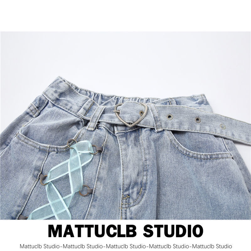 Autumn fashion European and American style high-waisted jeans for women #14