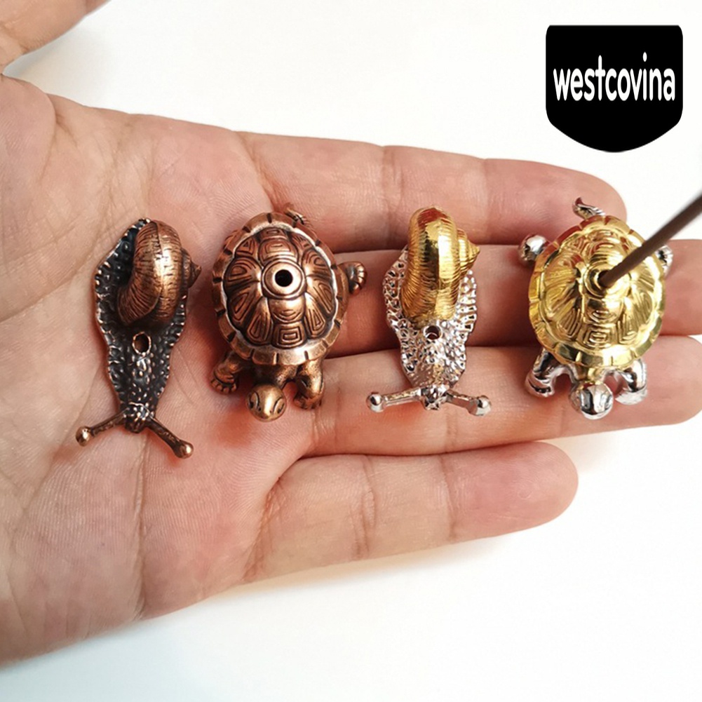 [Hot]☀ Giá Đỡ Nhang Hình Ốc Sên / Rùa Độc Đáo Dùng Trang Trí