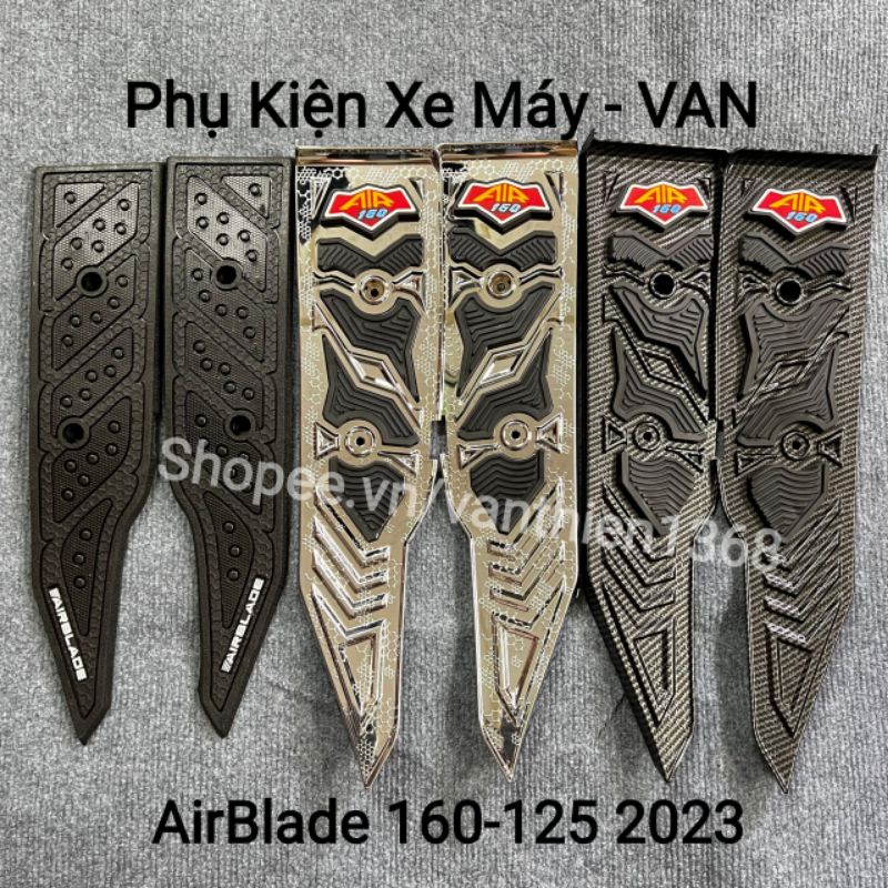 Thảm Gác Chân AB 160-125 AirBlade 2022-2023 Cao Su Inox Carbon