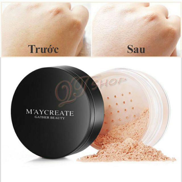 Phấn phủ che khuyết điểm kiềm dầu Maycreate | BigBuy360 - bigbuy360.vn