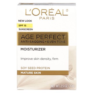 Kem dưỡng ẩm Loreal L’Oreal Age Perfect Anti-Sagging + Even Tone Moisturizer SPF15 70G