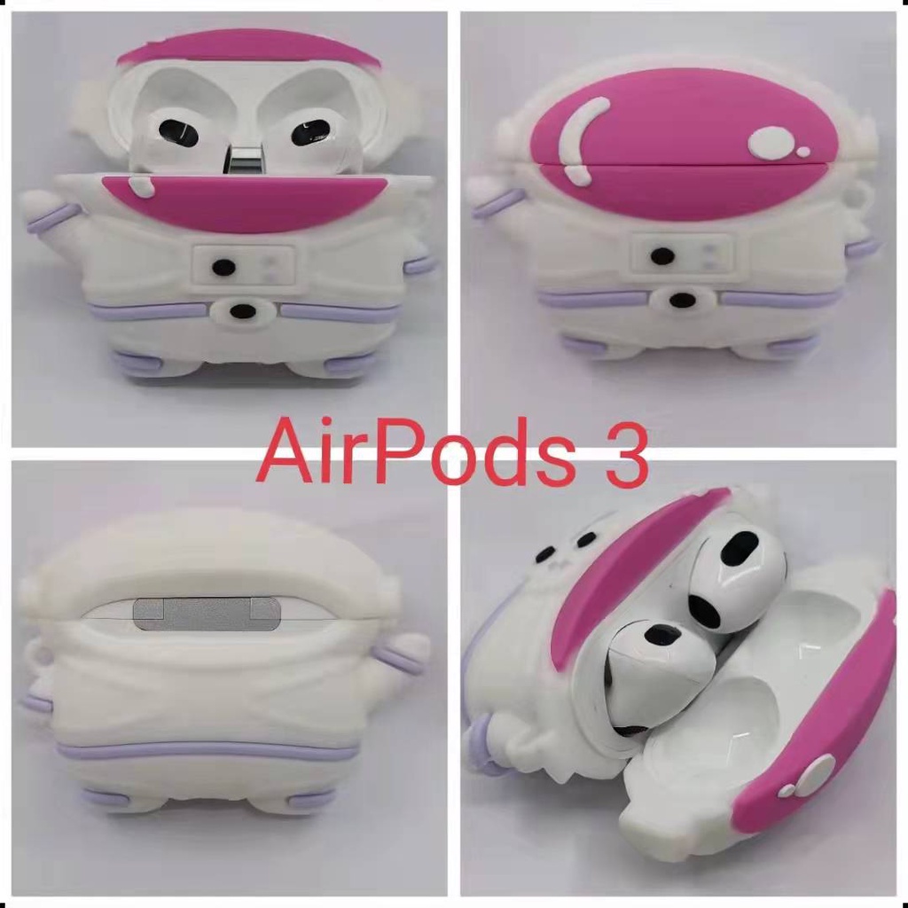 Cartoon Silicone Pikachu compatible for Apple Airpods 3 2021 1/2 Pro Cover wireless bluetooth earphone Charging Protective Case Box