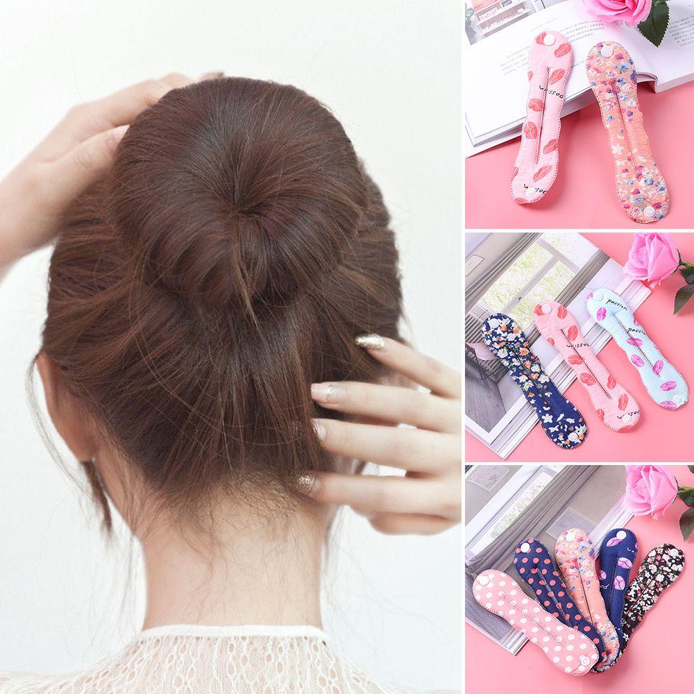 Dụng Cụ Tạo Kiểu Tóc Xoăn Đuôi Ngựa Bằng Xốp Dễ Thương