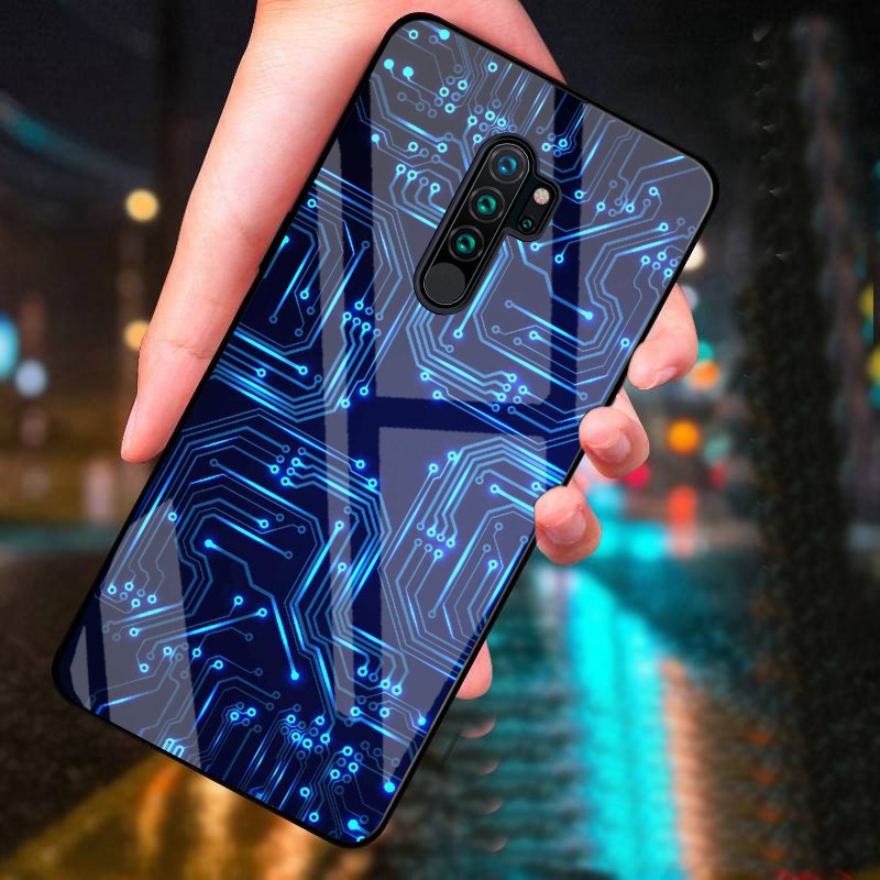 Ốp Lưng XIAOMI REDMI 9, NOTE 8 PRO mặt kính cường lực cao cấp thiết kế riêng