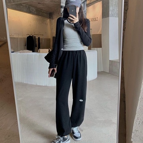 [MURIOKI] Áo Thun Tay Dài Dáng Ngắn Thời Trang Mùa Thu 2022 Cho Nữ