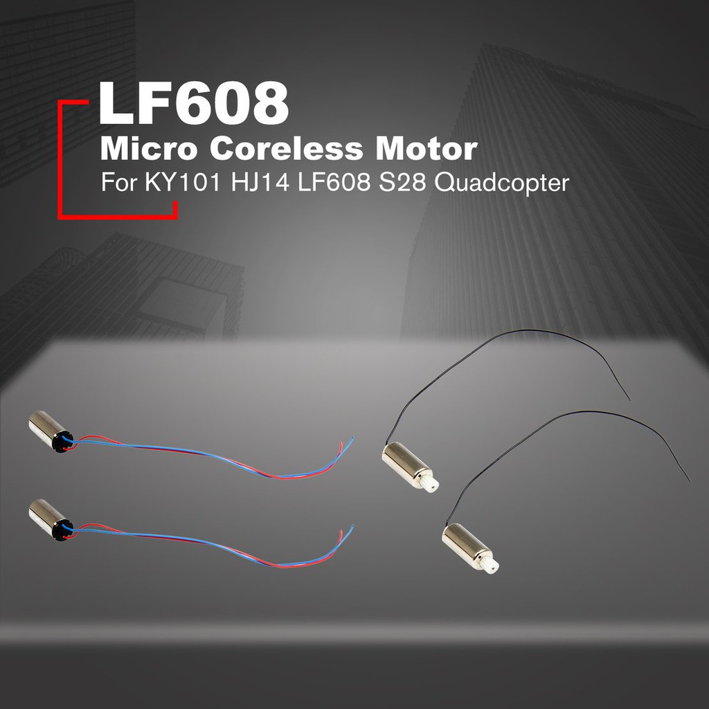 【điều khiển từ xa8/5】4pcs/set Micro Coreless Motor 716 for KY101 HJ14 LF608 S28 RC Drone Quadcopter
