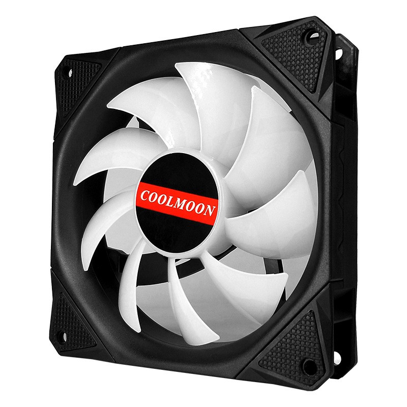 Bộ 2 Quạt Tản Nhiệt, Fan Case Coolmoon X Led RGB - Kèm Hub và Remote