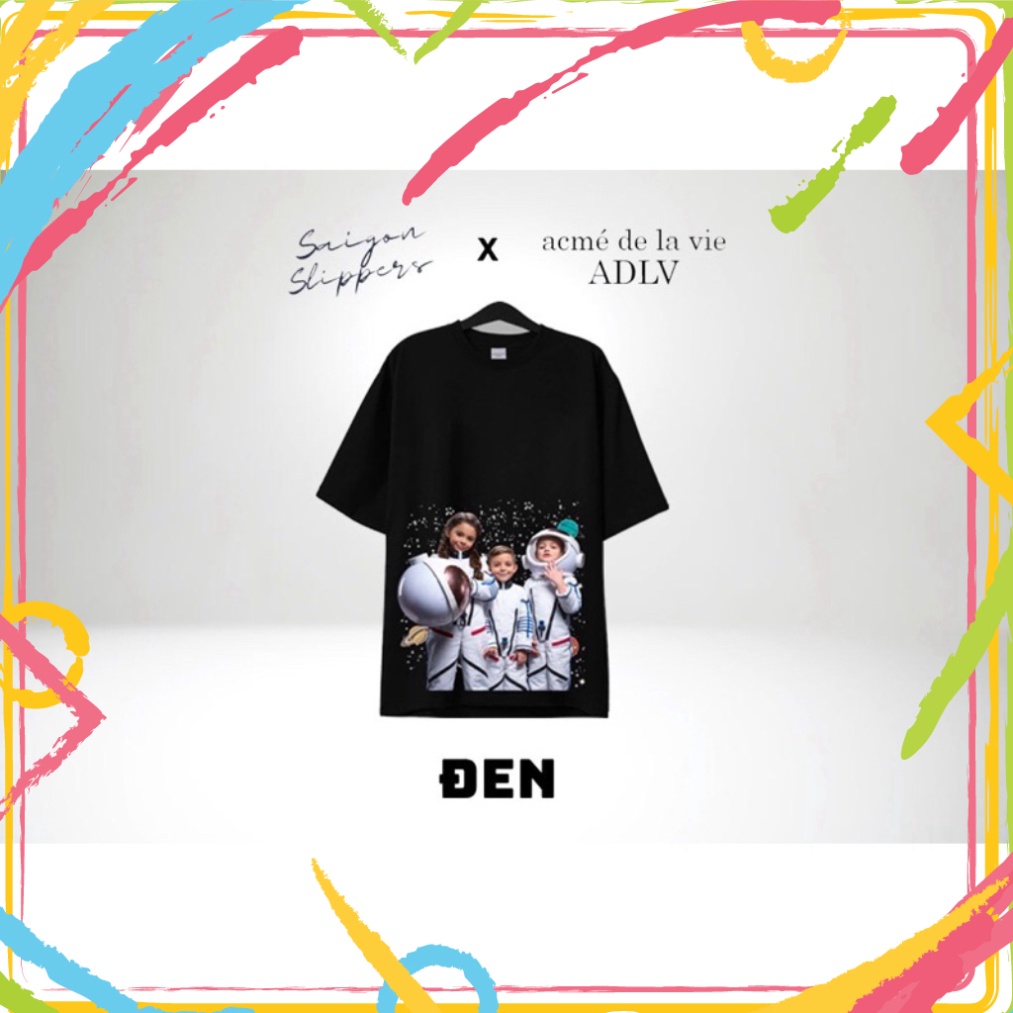 [HOT 2022] ÁO THUN UNISEX ADLV, ÁO THUN ADLV 3 em bé phi hành gia BIG SIZE Hot 2022 | BigBuy360 - bigbuy360.vn