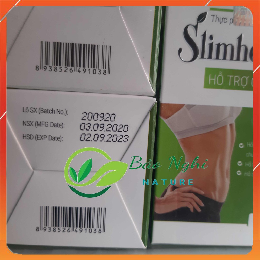 VIÊN UỐNG GIẢM CÂN SLIM HERBAL - Eo Thon Dáng Đẹp Cơ Thể Thanh Thóat Rạng Rỡ Làn Da - CHÍNH HÃNG HỘP 30 VIÊN