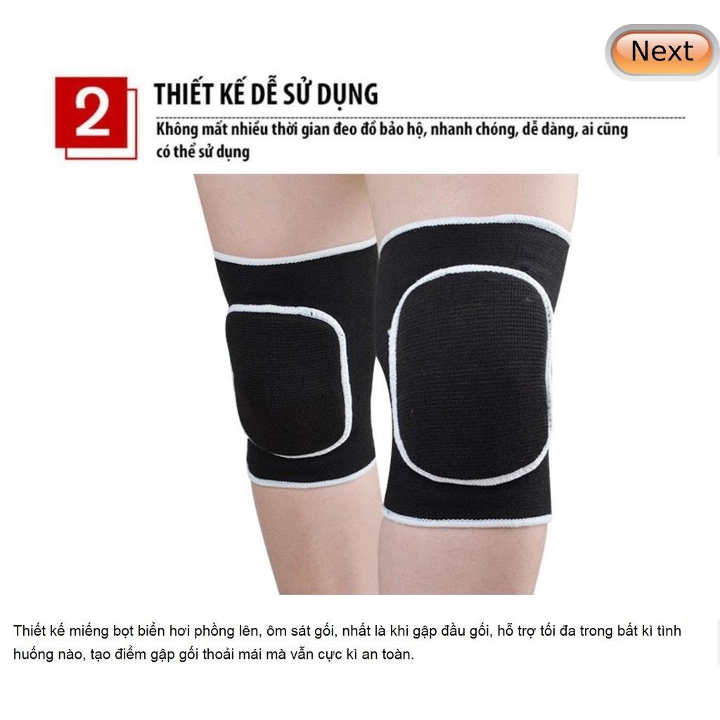 Đai Bảo Vệ Đầu Gối Thể Thao Có Miếng Đệm Dày,Tập Gym,Thể Dục, Chạy Bộ,Yoga WEGO