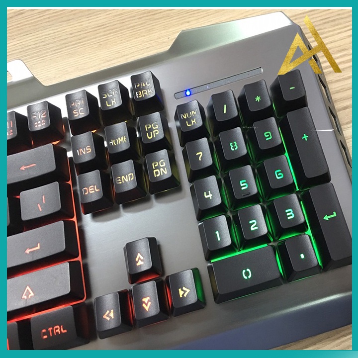 Bàn Phím Cơ Gaming Chính Hãng Đèn LED 7 Màu NEWMEN GM-619 Chuyên Game Bàn phím Máy Tính PC Laptop Keyboard Có Dây