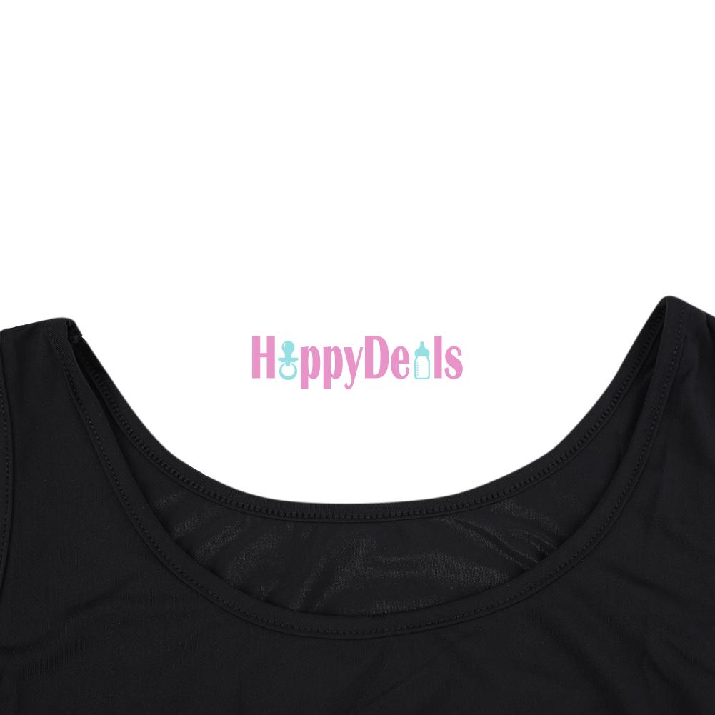 Happydeals&^áo Không Tay Hở Lưng Gợi Cảm Cho Nữ Đi Hộp Đêm (XL)