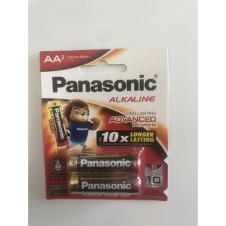 Vỉ 2 viên Pin tiểu Panasonic LR6 AA