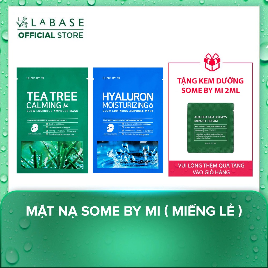 Mặt nạ Some By Mi Tea Mask (Miếng lẻ) - Hàng Nhập Khẩu