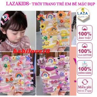Set 14 Kẹp Tóc Cho Bé Gái Phong Cách Hàn Quốc dễ thương nhiều kiểu dáng xinh xắn hottrend 2021