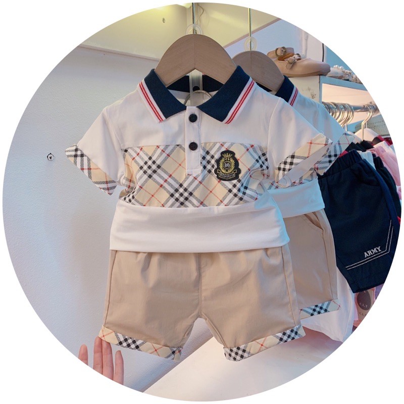 SET POLO BBR BÉ TRAI