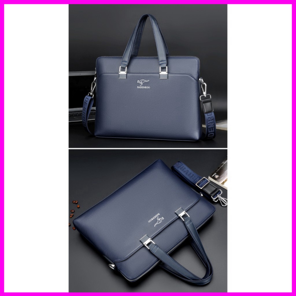 ❤️𝙁𝙍𝙀𝙀𝙎𝙃𝙄𝙋❤️ Túi xách nam nữ, túi xách công sở đựng laptop hàng Quảng Châu cao cấp BADENROO chống thấm nước T01