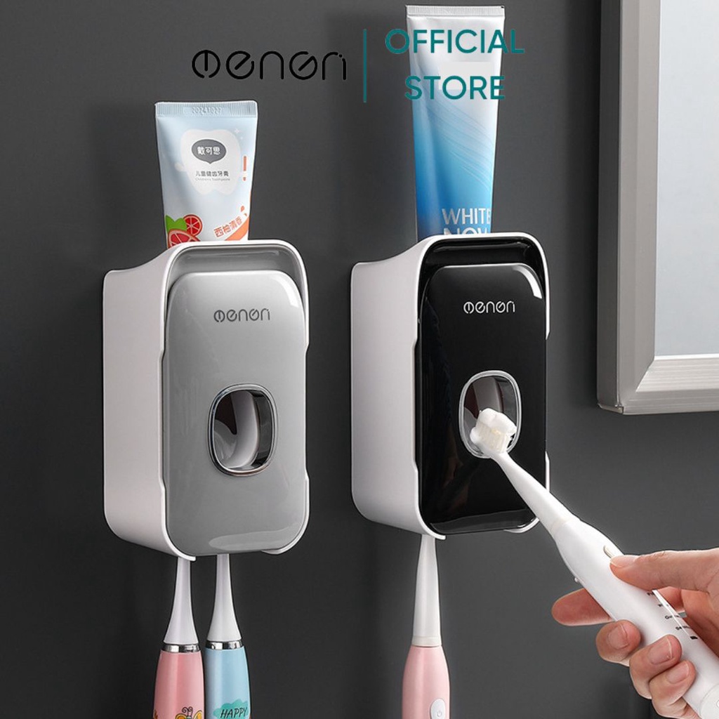 Nhả Kem Đánh Răng Tự Động OENEN Kèm Móc Treo Bàn Chải Tiện Lợi, Kệ Nhả Kem OENON