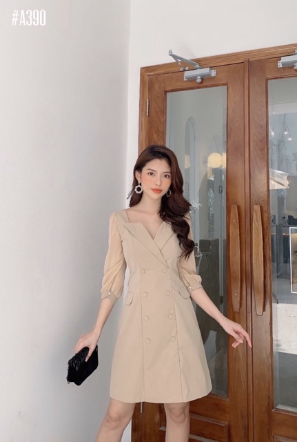Đầm Vest tay voan ❤️FREESHIP ❤️ | BigBuy360 - bigbuy360.vn