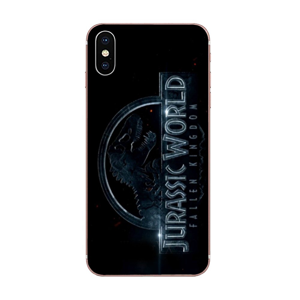 Thời Trang Ốp Điện Thoại Mỏng In Hình Phim Jurassic World Fallen Kingdom 2018 Cho Xiaomi Mi 9 A1 Redmi 3s 4a 4x 5 6a Note 4 5 7 Plus