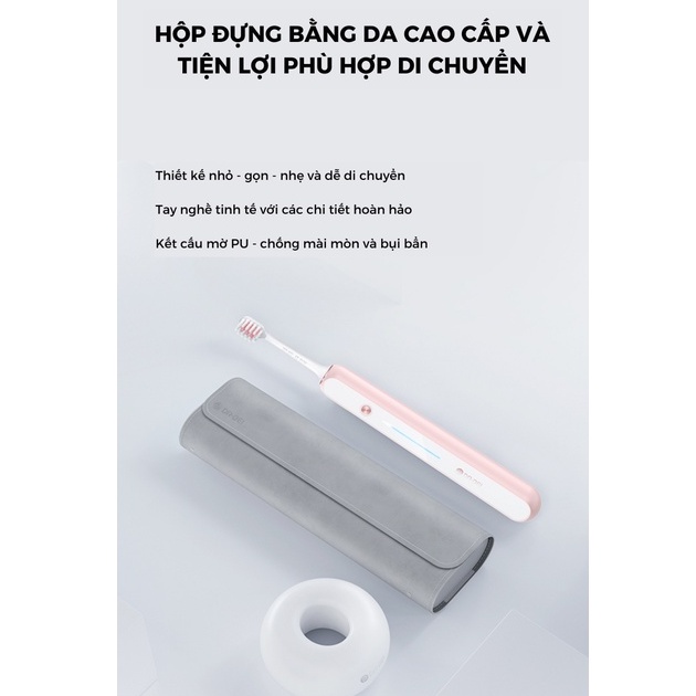 Bàn Chải Điện Xiaomi DR. BEI Sonic S7 làm sạch làm trắng răng rung sonic 5 chế độ