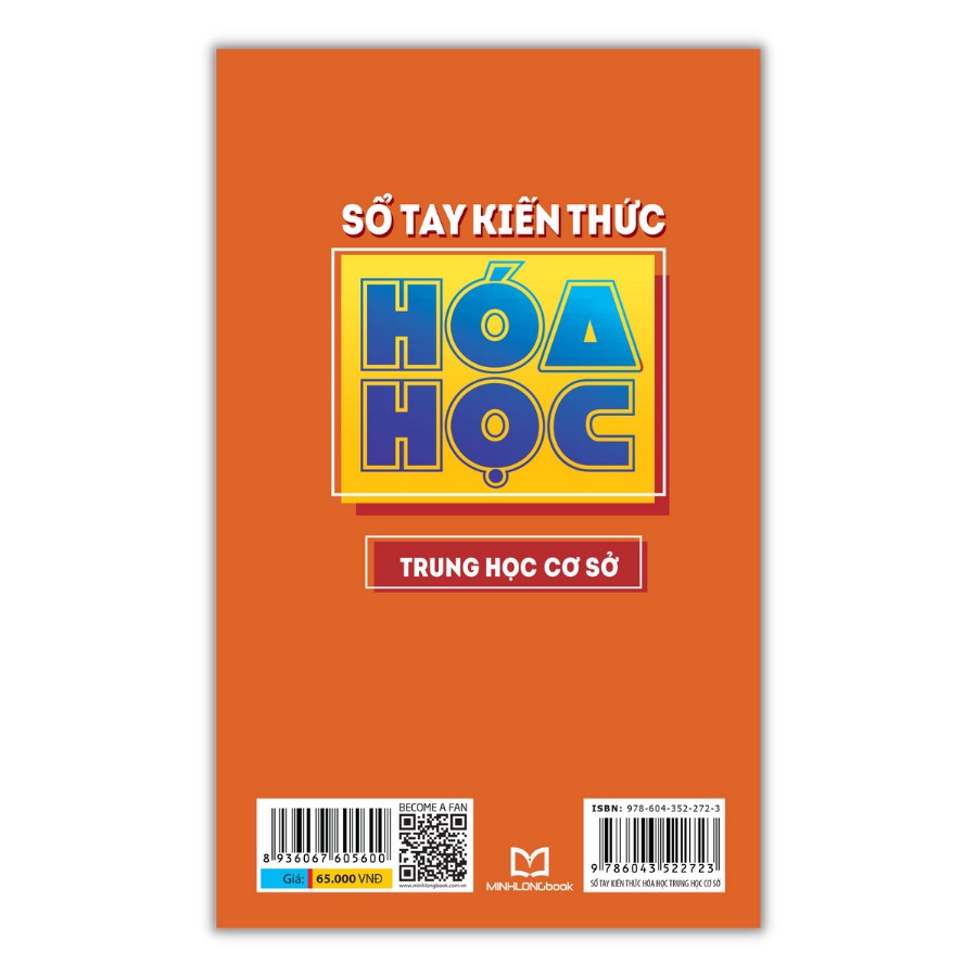 Sách - Sổ tay kiến thức Hóa học Trung học cơ sở