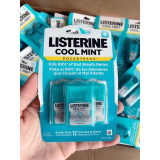 Miếng ngậm thơm miệng Listerine Hàng Mỹ