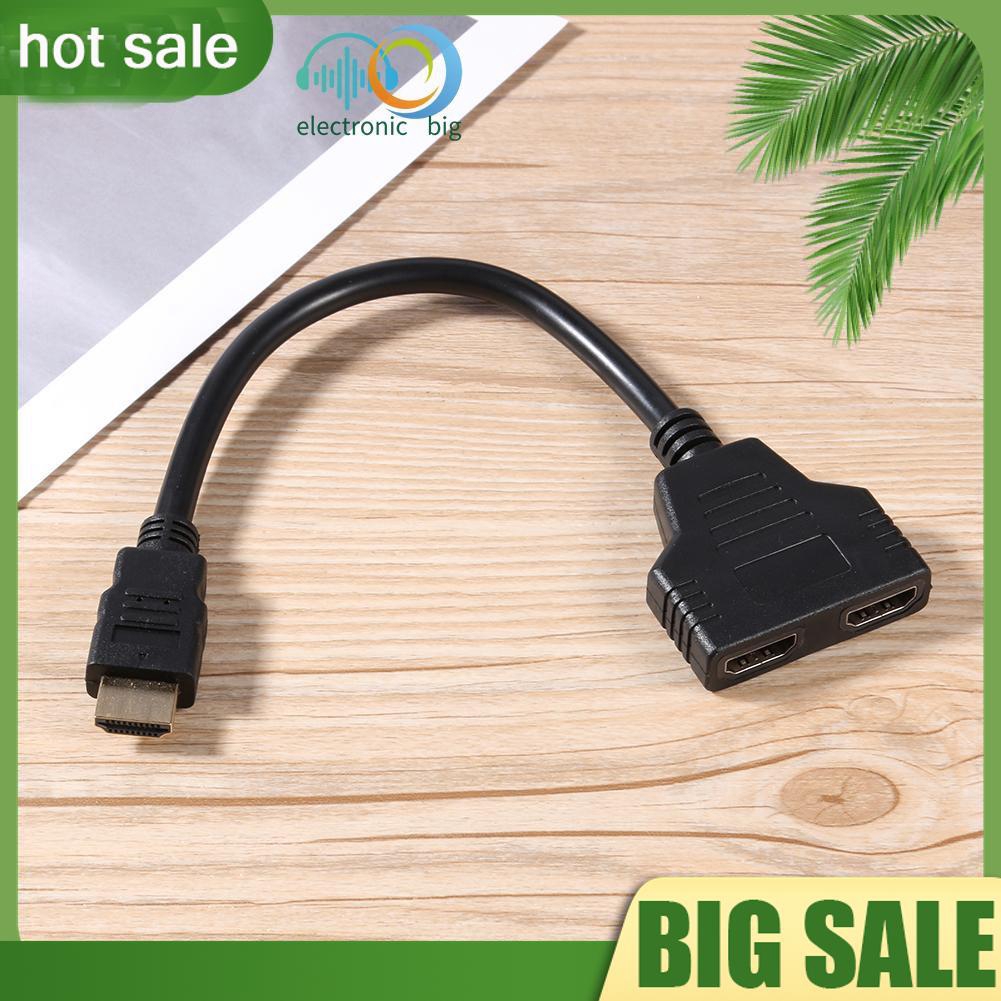 Bộ Chia Cổng Hdmi 1080p 1x2 1 Đầu Ra 2 Đầu