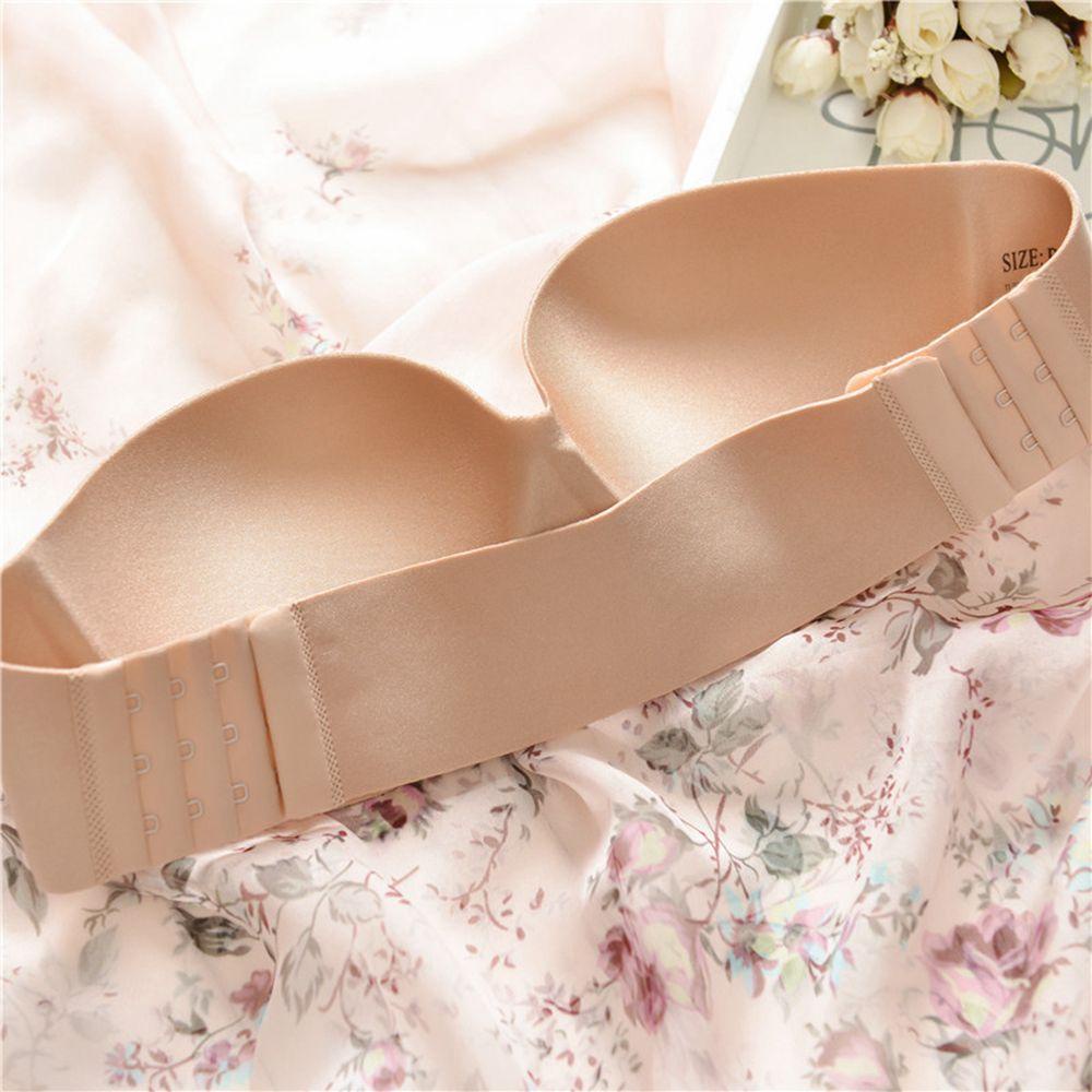 Áo Ngực 1 / 2 Cúp Không Dây Chống Trượt Thiết Kế Quyến Rũ Cho Nữ