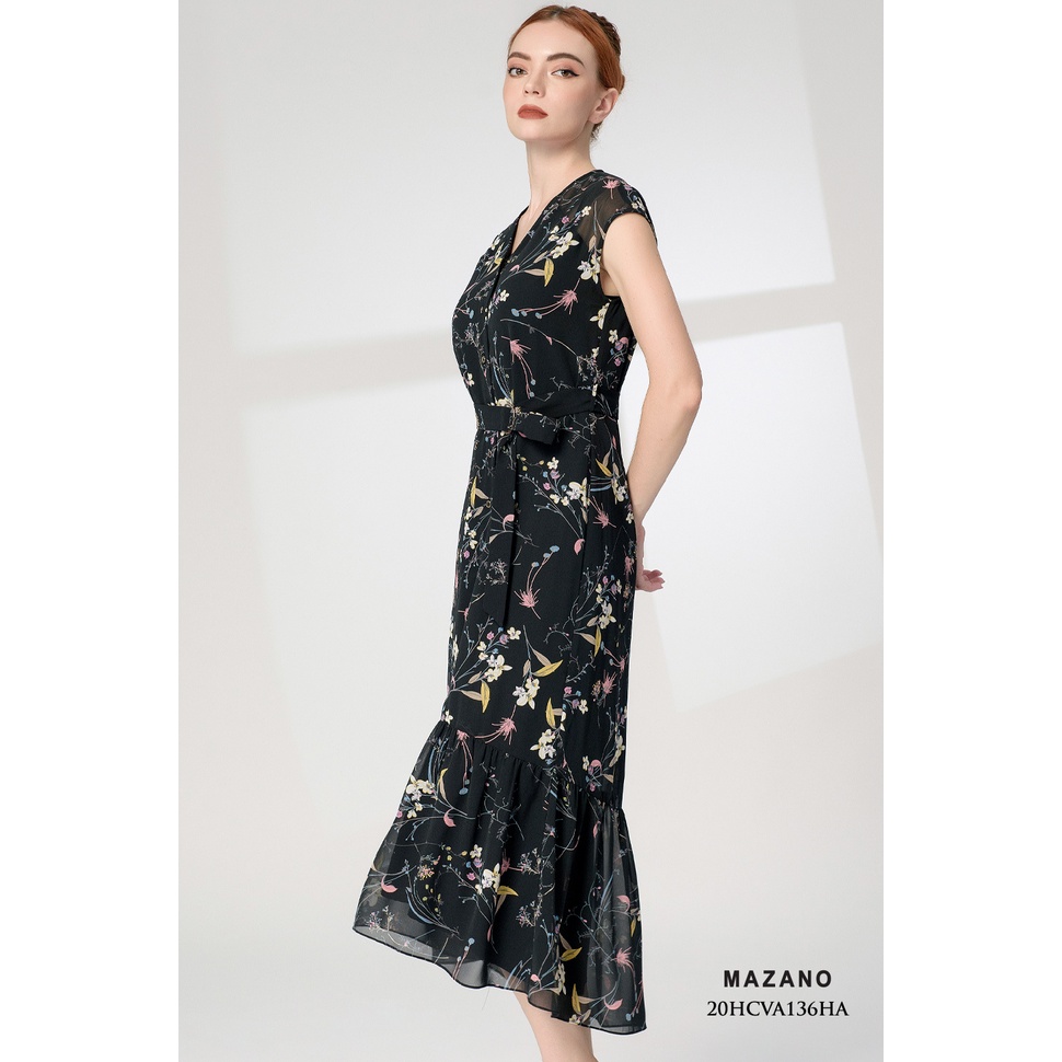 Váy họa tiết dáng dài MAZANO MS 20HCVA136HA
