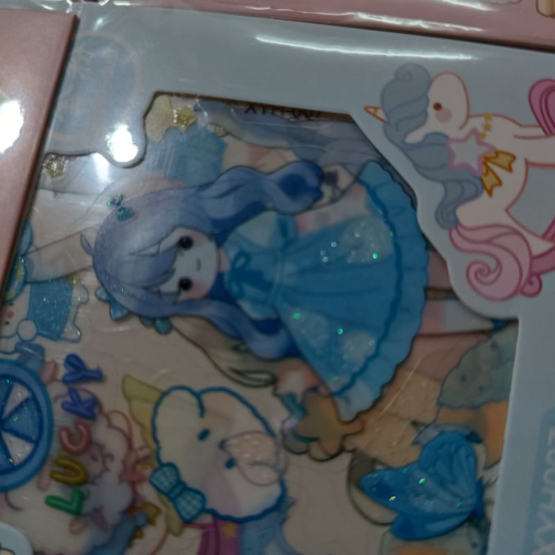 Bìa 20 bộ hình dán Sticker anime cổ trang phương tây siêu đẹp