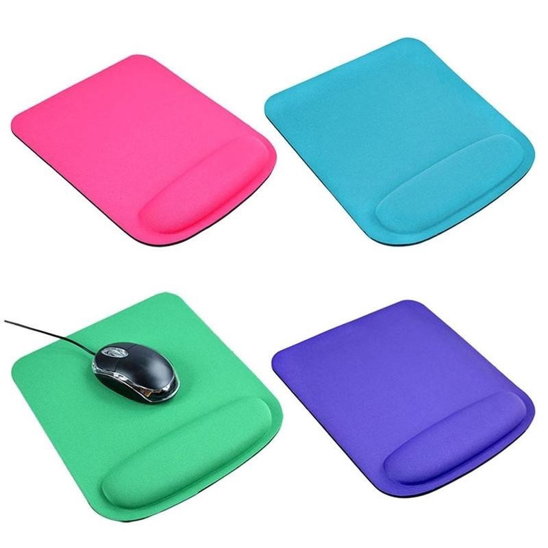 [Ready Stock] Square Game Computer Mouse Pad  / Ergonomic Comfortable Mouse Pad Mat / with Gel Wrist Rest  Mouse Pad / Support Protect Desk Mouse Pad