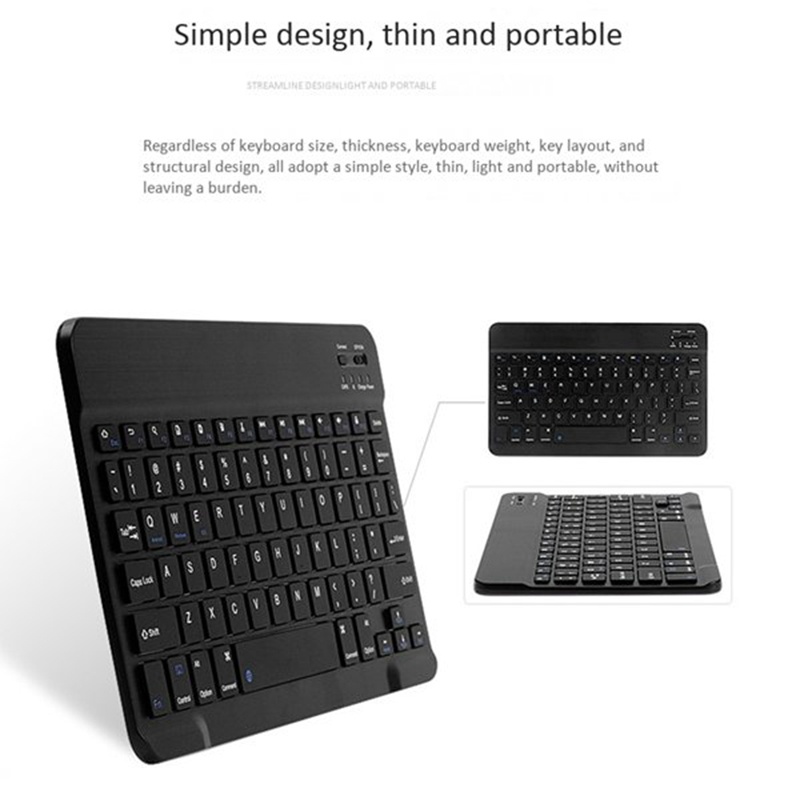 Bộ Bao Da Máy Tính Bảng Kèm Bàn Phím Không Dây Cho Teclast M40 P20HD ALLDOCUBE IPlay20 / PRO 10.1inch Tablet