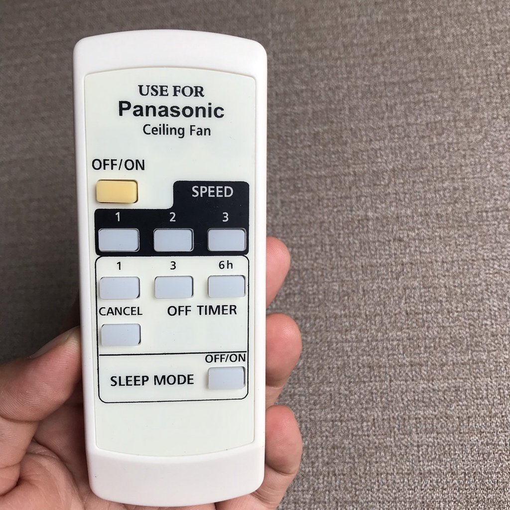 remote điều khiển quạt trần panasonic 4 cánh F56MPG hàng tốt, tặng pin