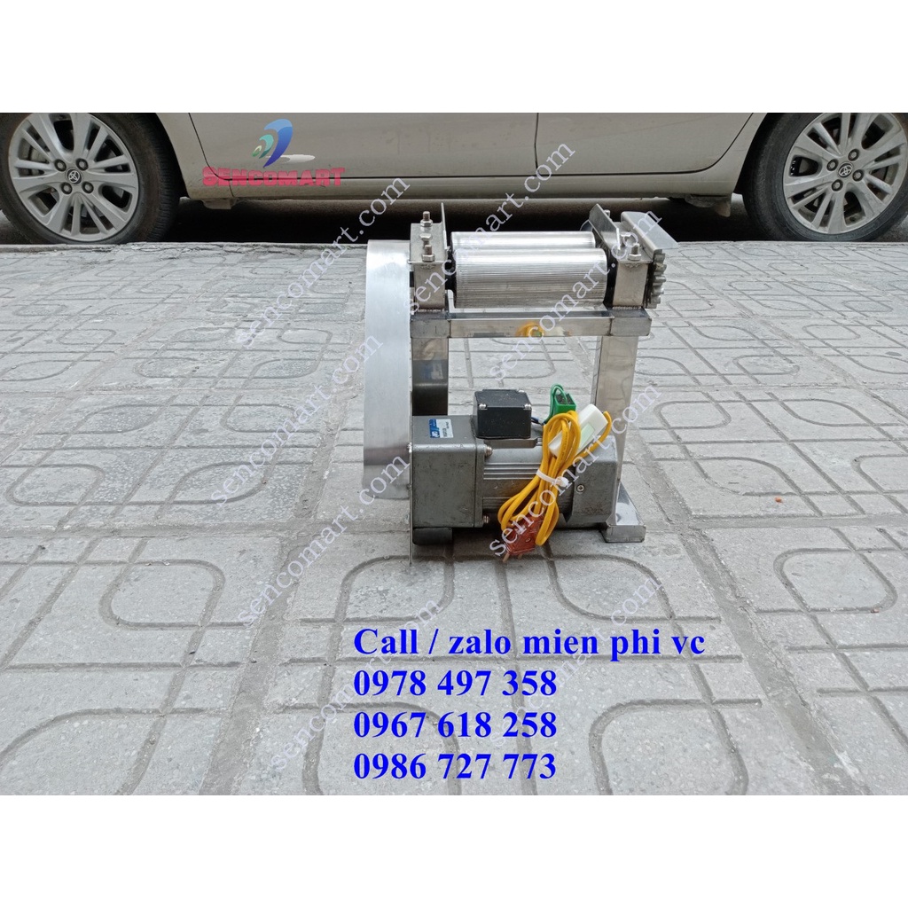 Máy ép mực khô, máy đánh mực khô thành bông cho nhà hàng tại sencomart