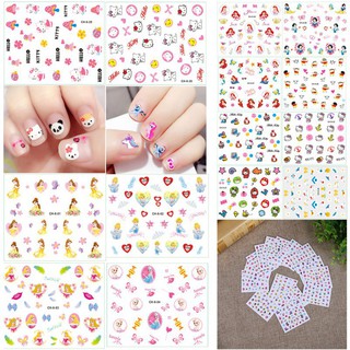 Bộ Miếng Dán Móng Hình Hello Kitty