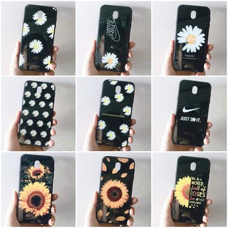 SAMSUNG J7 PRO ỐP GƯƠNG HÌNH HOA CÚC ĐÁNG YÊU