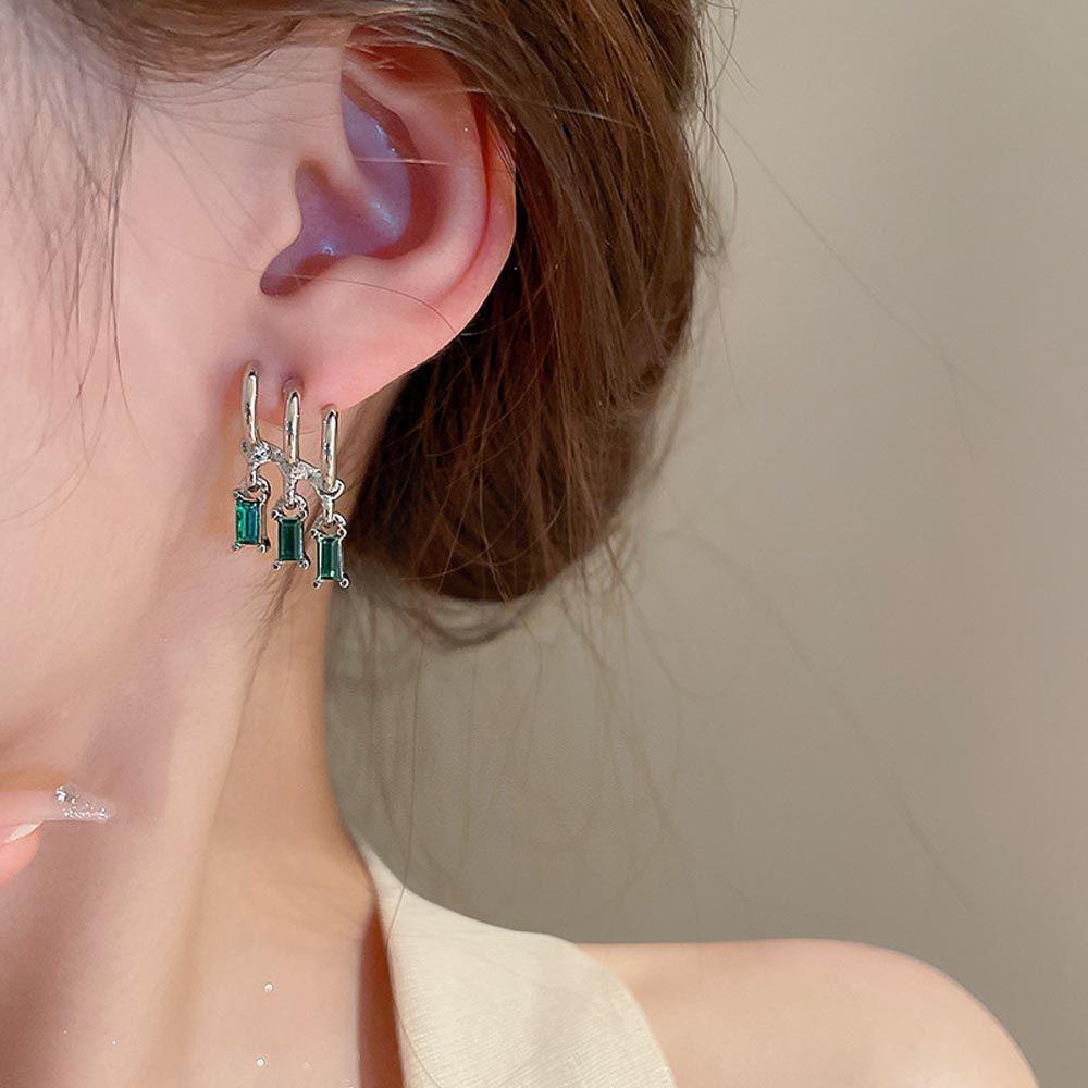 MOCHO Hoa Tai Dáng Dài Phong Cách Vintage Cho Nữ