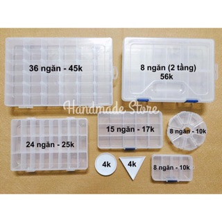 Hộp nhựa 8 ngăn 10 ngăn nhỏ