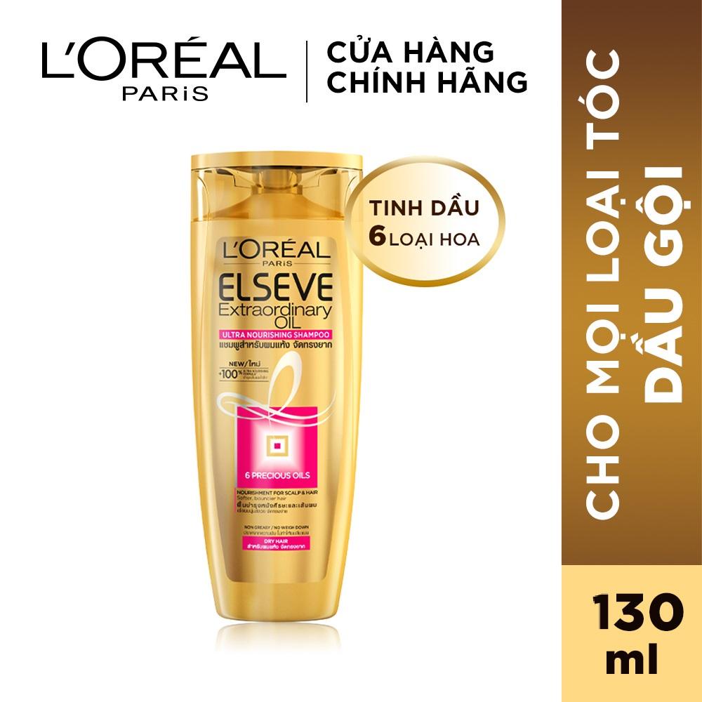 Dầu Gội Tinh Dầu Hoa Tự Nhiên Mượt Tóc LOreal Paris - L'Oréal Paris Elseve Extraordinary Oil Ultra Nourishing Shampoo