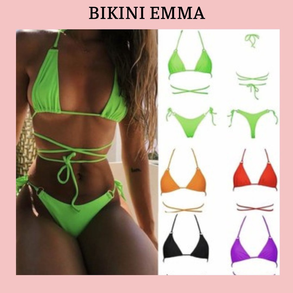 Bikini đan dây full 8 màu xinh xắn (hình thật shop chụp)
