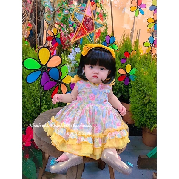 Cài tóc nơ bản to dành cho bé gái