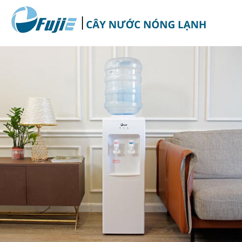 Cây nước nóng lạnh FujiE WD1105E, làm lạnh bằng chip điện tử công nghệ Nhật, Bảo hành chính hãng 24 tháng