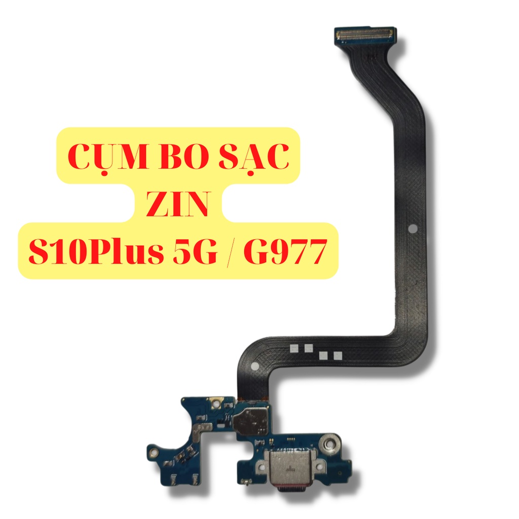 Cụm Bo Sạc Zin S10  5G / SM - G977U ( Bản U ) New Hàng Chính Hãng