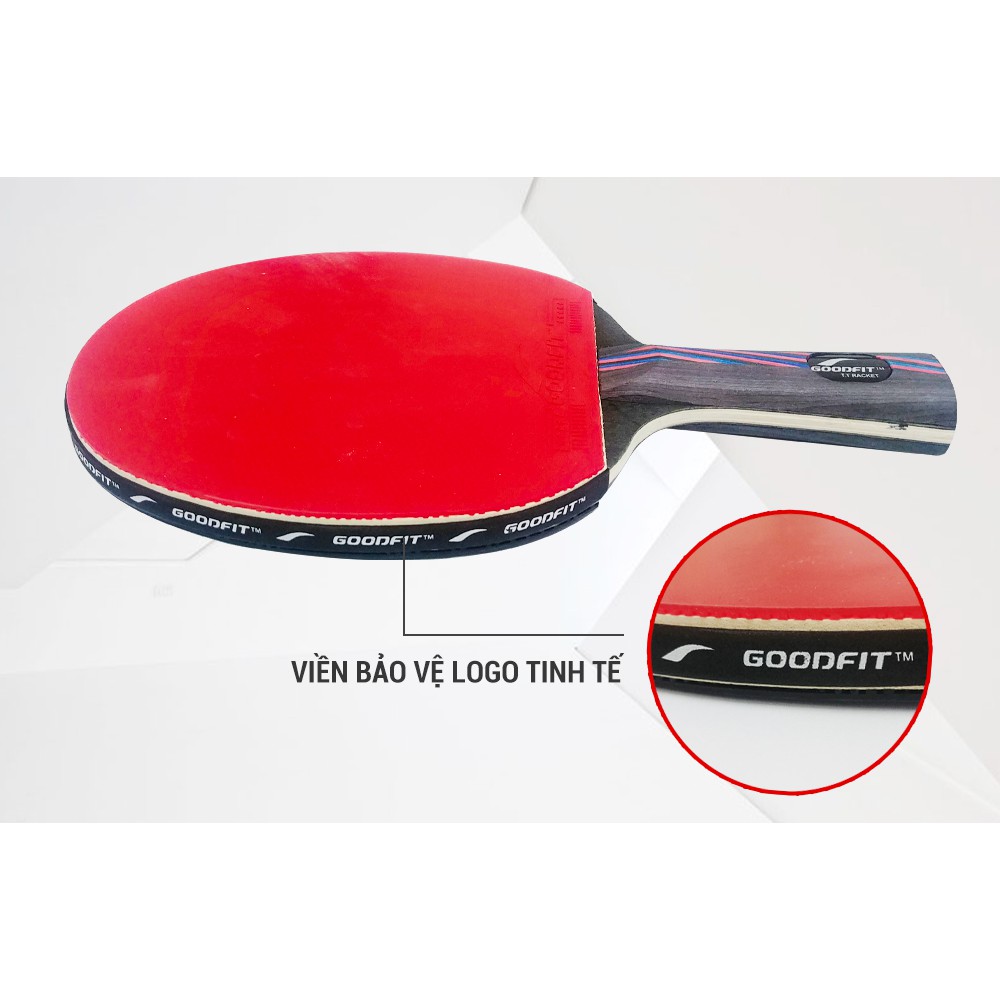 Vợt bóng bàn tặng kèm 3 bóng GoodFit GF002TR _LEMA SPORT