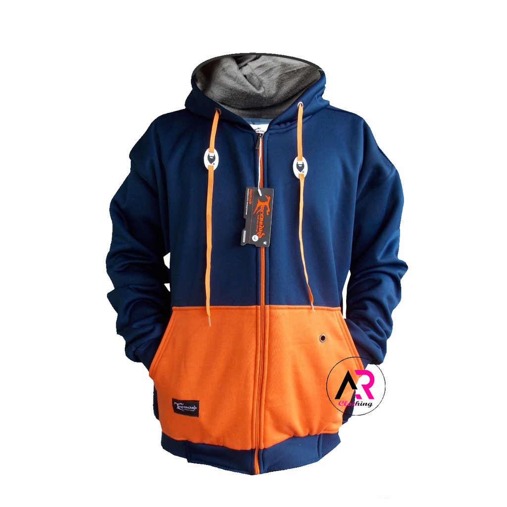 (Ready To Send) Áo khoác Cotton SWEATER DISTRO HOODIE ZIPPER TREEARD FREE ACCESIES cho nam và nữ