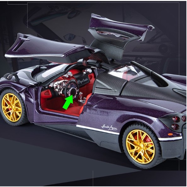 Xe mô hình Pagani Huayra 1:24 Chezhi