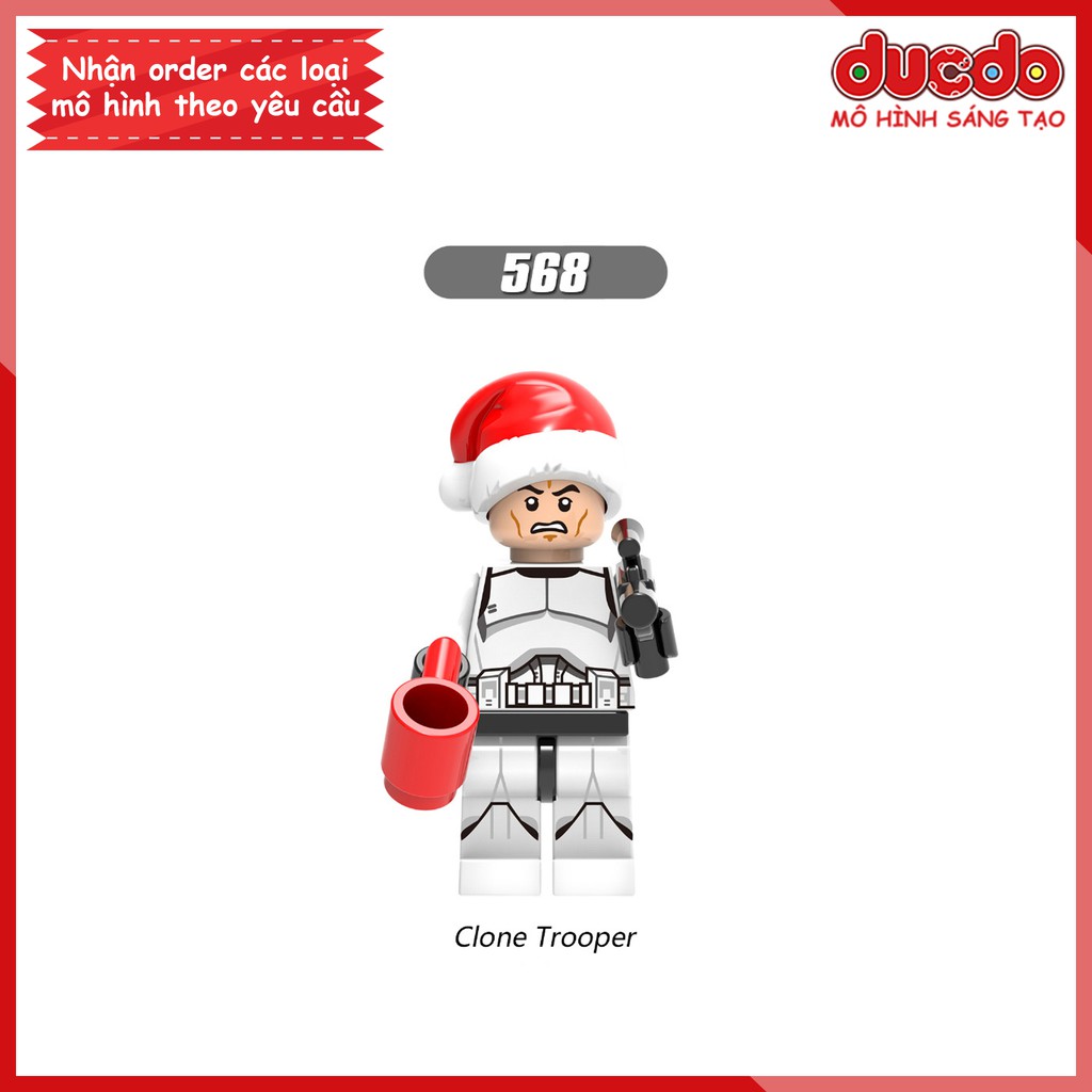 Minifigures các nhân vật hóa trang Noel tuyệt đẹp - Đồ chơi Lắp ghép Xếp hình Mini Mô hình XINH 0154