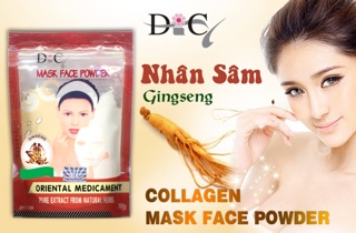 Bột mặt nạ dẻo Nhân sâm 727, Dicy
