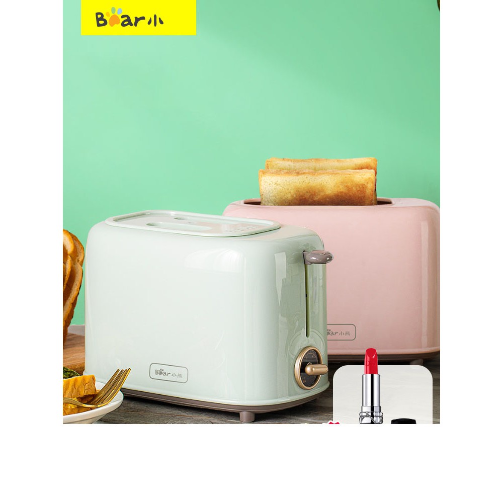 Máy nướng bánh mì làm bữa ăn sáng Bear Toaster DSL-C02W1